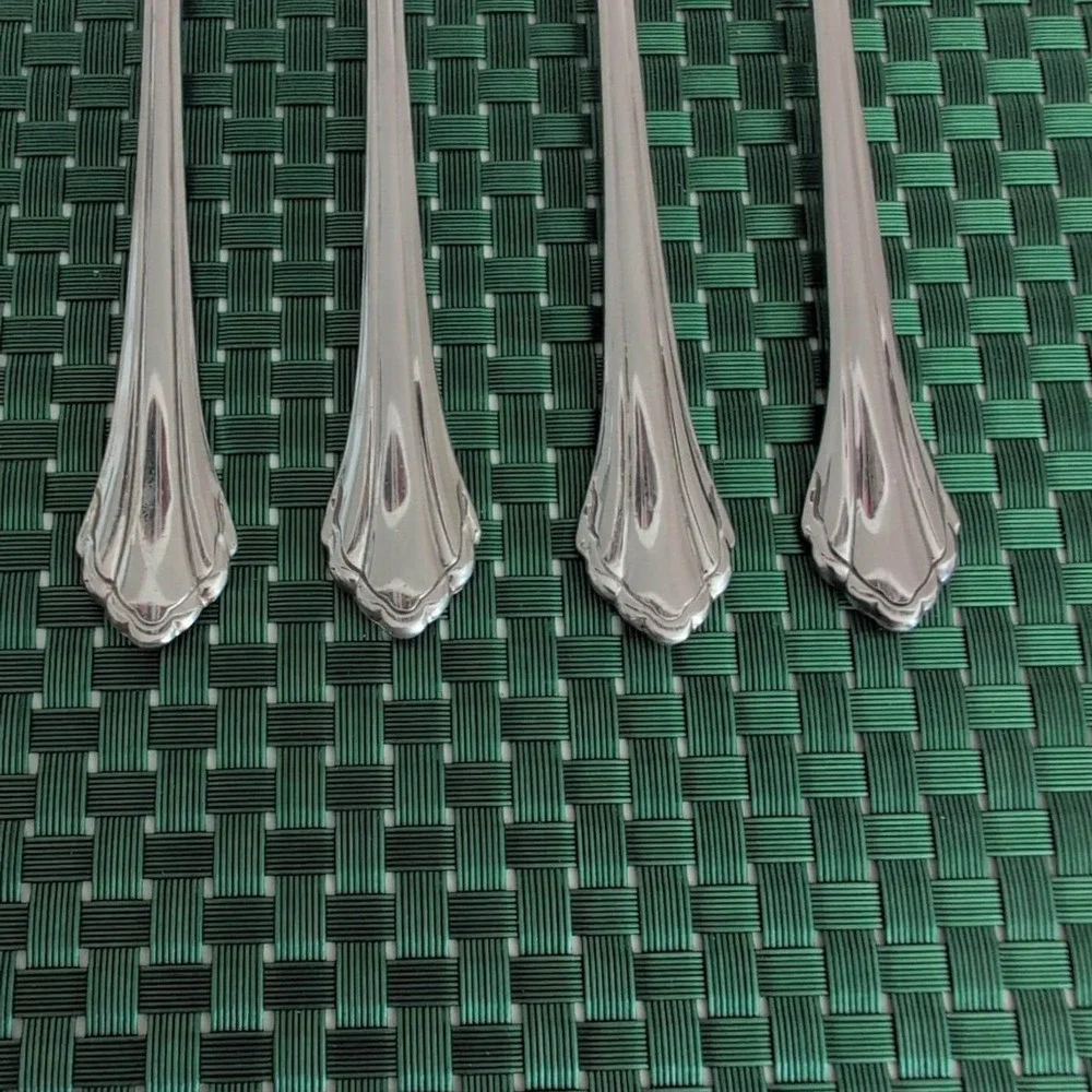 Oneida CLARETTE Salad Forks Set Lot of 4 Community Betty Crocker Stainless USA